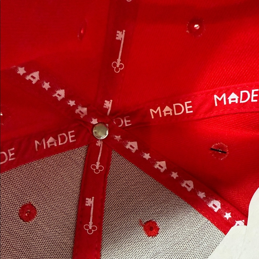 Red MADE Snapback Hat - Picture 9 of 11
